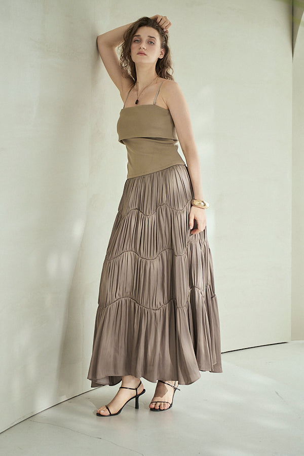 Pre-order<br>Melinda Dress<br>-Mocha-