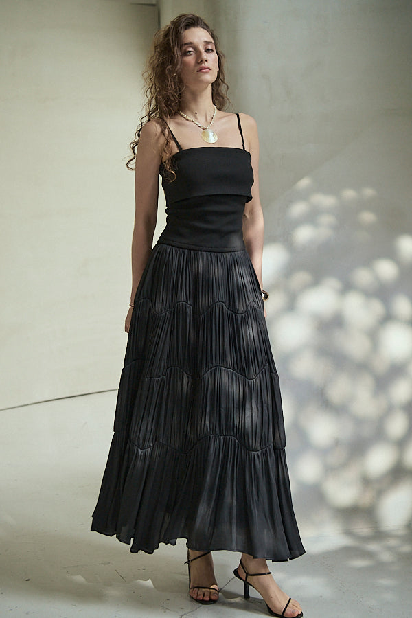 Pre-order<br>Melinda Dress<br>-Black-