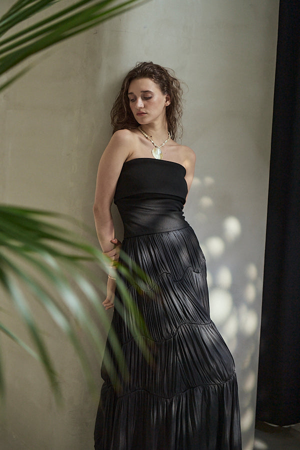 Pre-order<br>Melinda Dress<br>-Black-