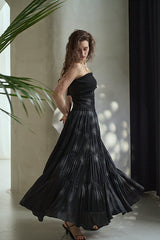 Melinda Dress-Black- – Estella.K
