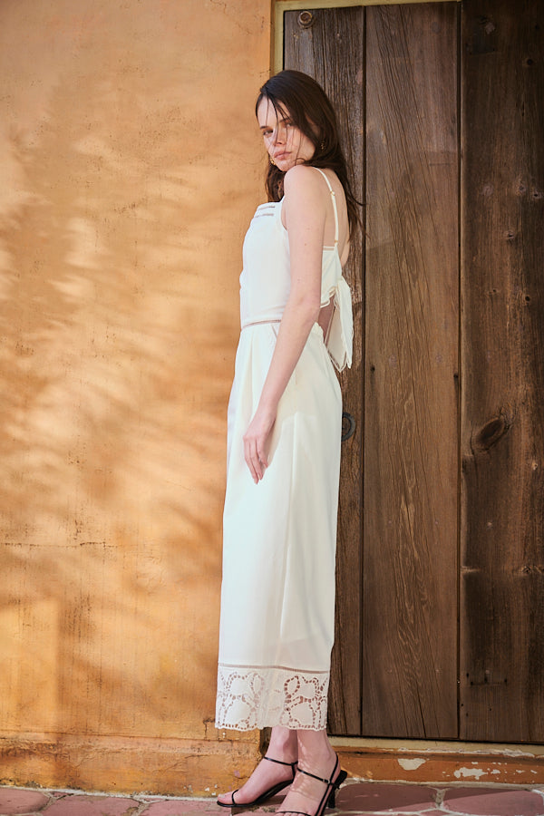 Emiliana Jumpsuit -White- – Estella.K