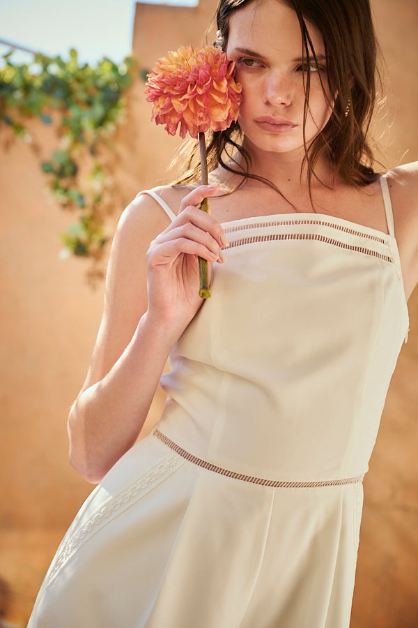 Emiliana Jumpsuit -White- – Estella.K