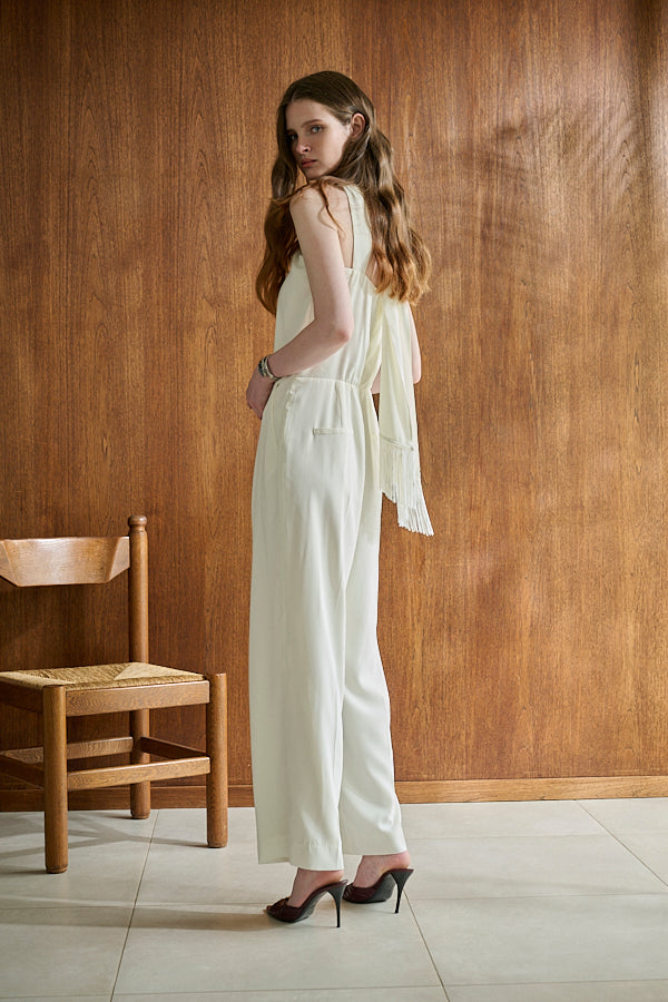 Elisandra Jumpsuit-Off white- – Estella.K