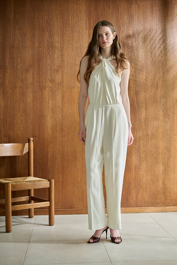Elisandra Jumpsuit-Off white- – Estella.K