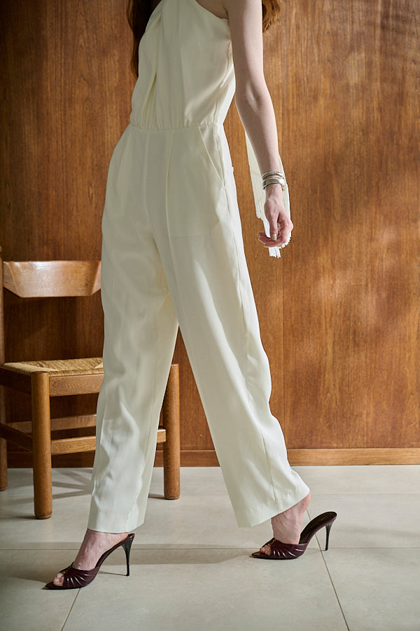 Elisandra Jumpsuit-Off white- – Estella.K