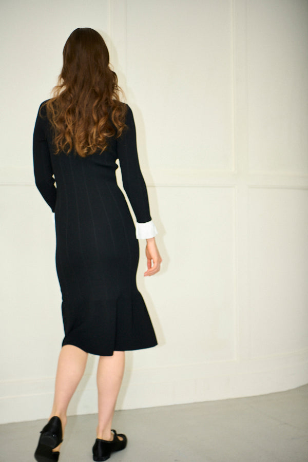 Pre-order<br> Julita Knit Dress <br>-Black-