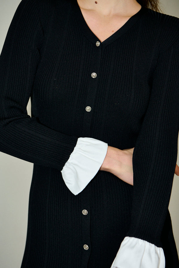 Pre-order<br> Julita Knit Dress <br>-Black-