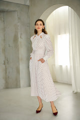 Abby Polka-Dot Dress -IVO- – Estella.K