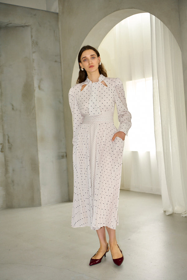 Abby Polka-Dot Dress  <br> -IVO-
