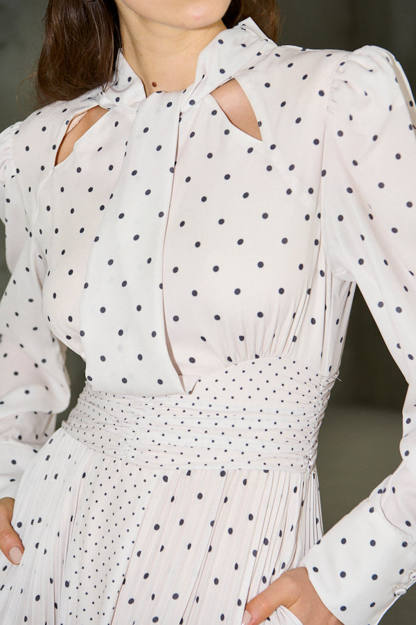 Abby Polka-Dot Dress  <br> -IVO-