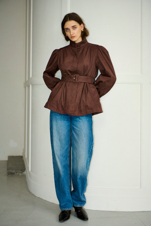 Pre-order<br>Veneta Jacket <br>-Brown-