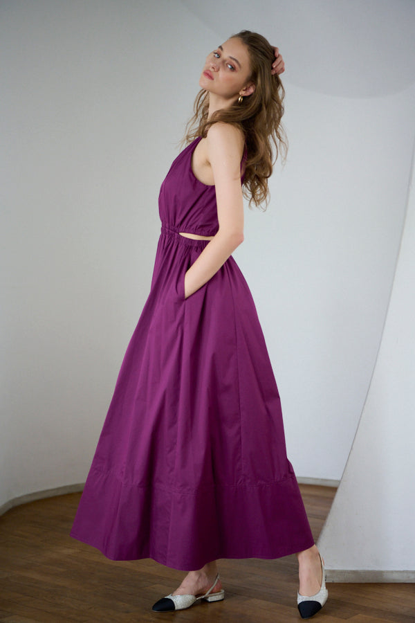 Florence Dress -Grape-