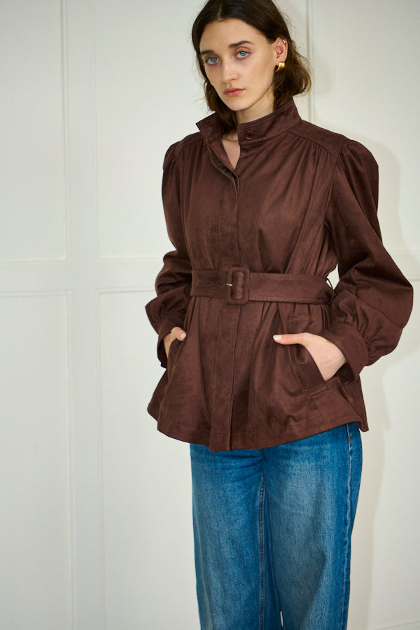 Pre-order<br>Veneta Jacket <br>-Brown-