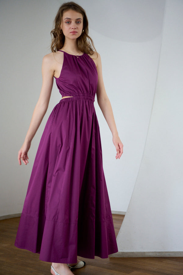 Florence Dress <br> -Grape-
