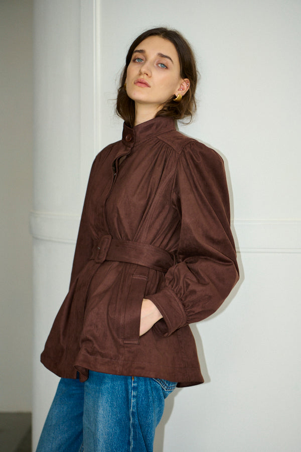 Pre-order<br>Veneta Jacket <br>-Brown-