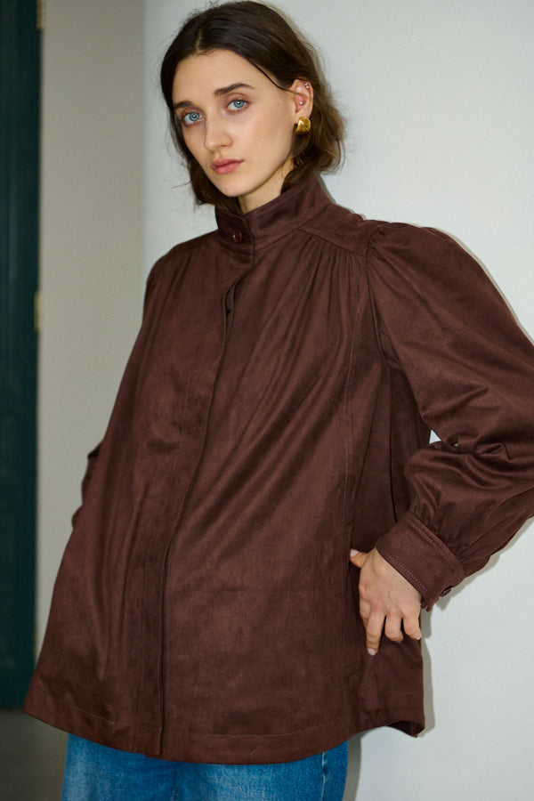 Pre-order<br>Veneta Jacket <br>-Brown-