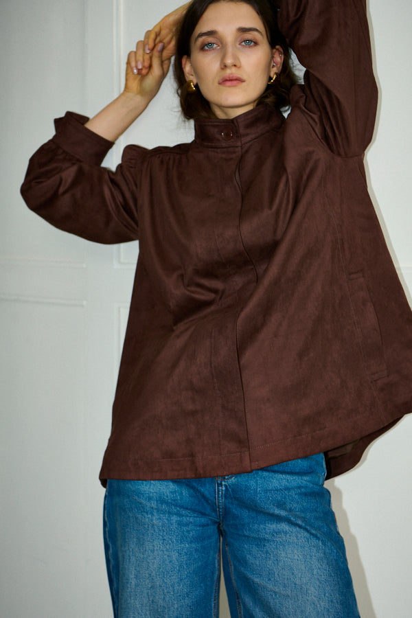 Pre-order<br>Veneta Jacket <br>-Brown-
