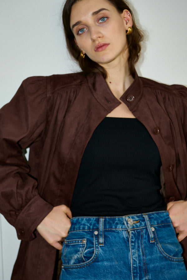 Pre-order<br>Veneta Jacket <br>-Brown-