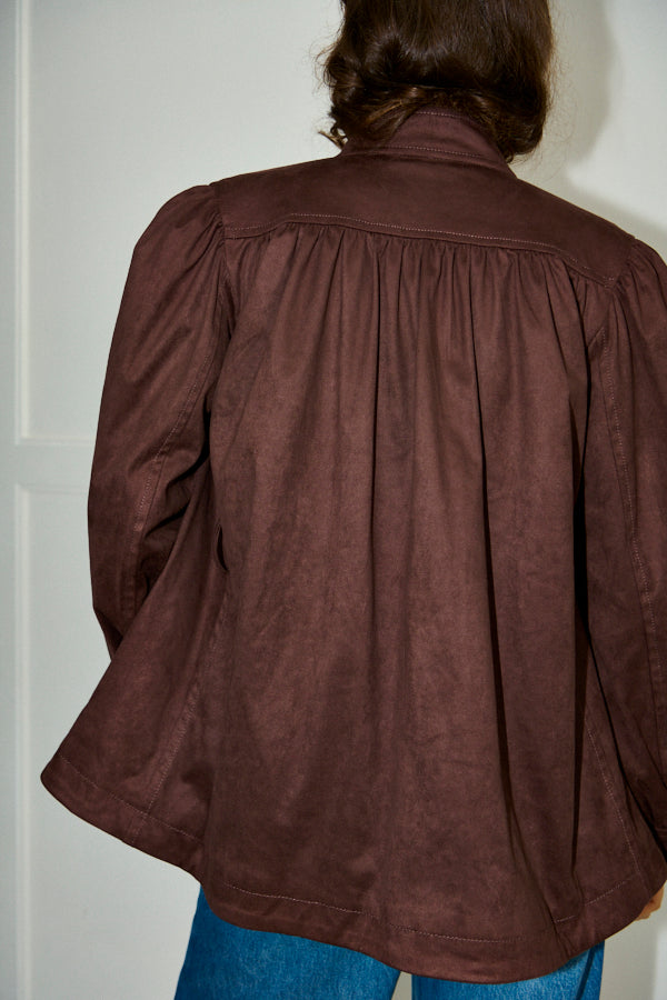 Pre-order<br>Veneta Jacket <br>-Brown-