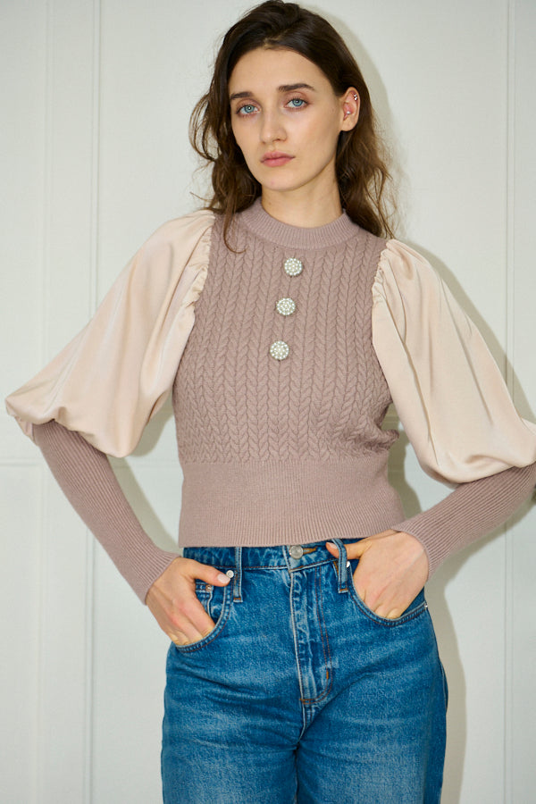Eliana Pullover <br>-BEG-