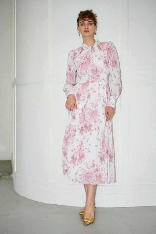 Abby Flower Dress  <br> -PNK.pt-