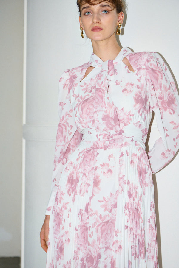 Abby Flower Dress  <br> -PNK.pt-