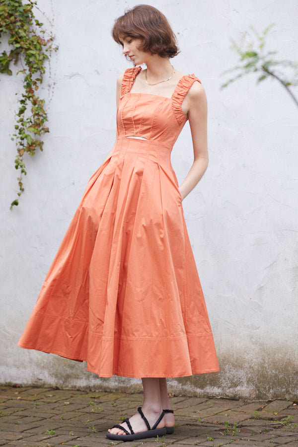 On The Rise Long Dress<br> -ORG-