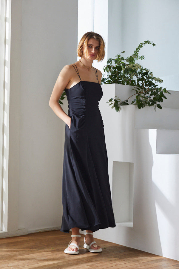 Leonora Maxi Dress <br> -BLK-