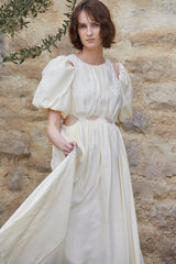 エステラケー Rosie Cutout Long Dress アイボリー Rosie Cutout Long Dress -IVO- – Estella.K