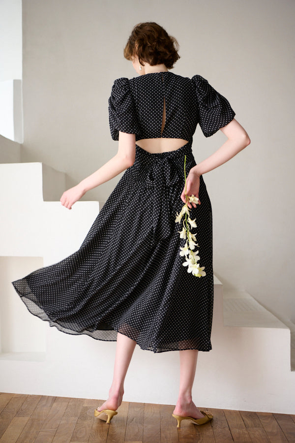 Estella K ホルターネック　ワンピース　水玉　ポルカドット　エステラケー Estella K ホルターネック ワンピース 水玉 ポルカドット