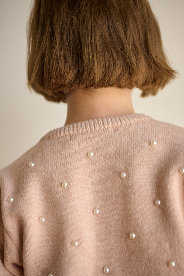 Violetta Pearl Cardigan <br>  -L.BEG-