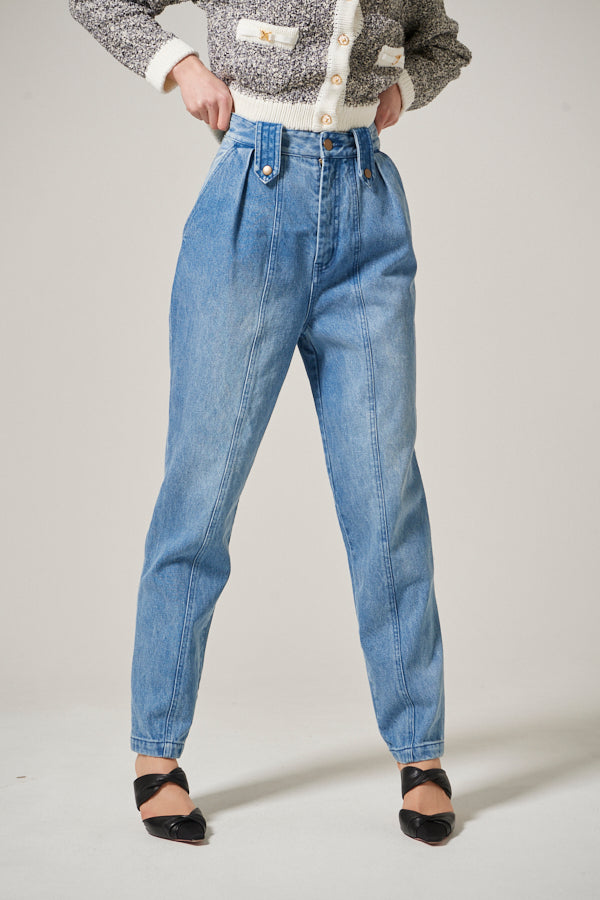 Viola High Waisted Jeans <br> -BLU-