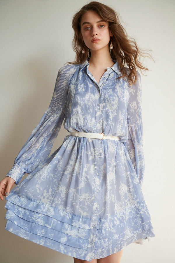 Estella.K Merida Floral Belted Dress