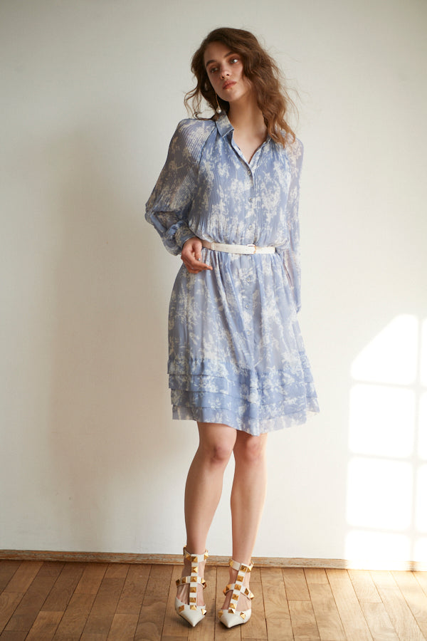 Estella.K Merida Floral Belted Dress